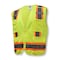 Radians Radians SV46 Surveyor Type R Class 2 Bre, 100% Polyester Mesh and 100% Polyester Tricot, Size 4X SV46G4X - alternate 1