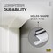 M-D Building Products Building Products 81'' Premium Rubber PLATINUM Top & Sides Door Seal for Doors W/ Kerf/Channel White 43346 - alternate 7