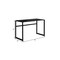 Homeroots 48" Black Glass Computer Desk 333496 - alternate 4