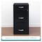 Space Solutions 14.25 in W 3 Drawer Vertical File Cabinet W/ Pencil Drawer, Black 24411 - alternate 11