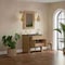 James Martin Vanities Solene 36 in. Single Vanity, Seaside Oak, w/ 3 CM Parisien Bleu Quartz Top D225-V36-SSO-3PBL - alternate 6