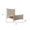 Homeroots Three Piece Gray Solid Wood Bedroom Set 636274 - alternate 8