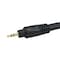 Monoprice A/V Cable, 3.5mm M/F Ext Cble, Blk, 15ft 5589 - alternate 4