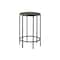 Monarch Specialties Accent Table, Round, Nightstand, Dark Bronze Laminate, Black Metal, Contemporary I 3755 - alternate 2
