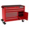 Proto 550 Series Rolling Tool Cabinet, 8 Drawer, Red, Steel, 50 in W x 25-1/4 in D x 41 in H J555041B-8RD-2S - alternate 2