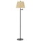 Homeroots 60" Bronze Swing Arm Floor Lamp With White Square Shade 526237 - alternate 6