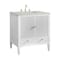 James Martin Vanities Myrrin 30" Single Vanity, Bright White w/ 3 CM Lime Delight Silestone Top 485-V30-BW-3LDL - alternate 10