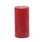 Homeroots Set of Two Red Flameless Pillar Candles, 2PK 633835 - alternate 1
