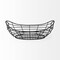 Homeroots 22" Black Metal Basket 392150 - alternate 8