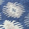 Homeroots 9' X 12' Navy Blue Ivory And Gray Southwestern Washable Indoor Outdoor Area Rug 615162 - alternate 9