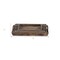 Homeroots Set Of 5 Rustic Natural Brown Wood Handmade Trays With Handles 483318 - alternate 9