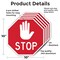 Signmission Stop, 10 inch X 10 inch, Aluminum Metal Signs, 5PK OC-A-5Pack-10-295 - alternate 5