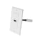 Monoprice A/V WallPlate, HDMI w/Ext, 1P, White 7330 - alternate 7