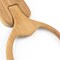 Homeroots Natural Solid Teak Wood Wall Mount Towel Ring 475861 - alternate 7