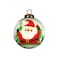 Homeroots Festive Glitter Santa Hand Painted Mouth Blown Glass Ornament 477463 - alternate 6