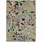 Homeroots 3' X 5' Black And Artichoke Green Paisley Washable Indoor Outdoor Area Rug 588594 - alternate 5