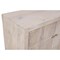 Homeroots 92in Ivory Carved Geometric Distressed Solid Wood Enclosed and Open Storage TV Stand 489508 - alternate 7