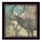 Homeroots Deer Black Framed Print Wall Art 404737 - alternate 1