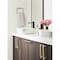 Amerock Esquire 6-5/16 in 160 mm Center-to-Center Polished Nickel/Golden Champagne Cabinet Pull BP36559PNBBZ - alternate 6