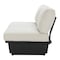 Homeroots 79" Beige Polypropylene Sofa 667653 - alternate 7