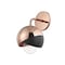 Mitzi Emma 1 Light Wall Sconce 6 In. Polished Copper/Black H168101-POC/BK - alternate 1