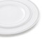 Elama 350 Piece Disposable Plastic Dinnerware Party Set for 50 Guests in White with Silver Trim 750123347M - alternate 5