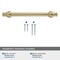 Amerock Winsome 5-1/16 inch 128mm Center-to-Center Golden Champagne Cabinet Pull BP36767BBZ - alternate 5