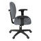 Regency Comfort Series Swivel Fabric Computer Task Chair - Armless - Navy Blue 105-AA-GY - alternate 9