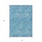 Homeroots 8' X 10' Teal Blue And Ivory Abstract Washable Indoor Outdoor Area Rug 599763 - alternate 8