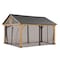 Sunjoy Universal Mosquito Netting for 11 ft. x13 ft. Wood-Framed Gazebos W/ Netting Tube A111900600 - alternate 1