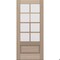 Doornmore G7508, 37.75" x 82" ( 36" Door) Left Hand, Mahogany SDL 8 Lite, 3/4 Lite Exterior Door G7508-SW-3680_1_LI - alternate 10