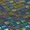 Apollo Tile Skosh 11.6inx11.6in Glossy Rainbow Green Glass Mosaic Wall and Floor Tile 18.69 sqft/case, 20PK APLNB88GN437A - alternate 7
