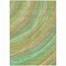Homeroots 3' X 5' Green Peach And Gold Abstract Washable Indoor Outdoor Area Rug 631239 - alternate 8
