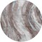 Homeroots 8' Taupe Sky Blue And Ivory Round Abstract Washable Indoor Outdoor Area Rug 617445 - alternate 8