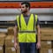 Dome75 Hi-Vis Economy Safety Vest SM/MD Class ANSI/ISEA 107-2020 Class 2 , Hook and Loop DV1121 - alternate 8