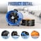 Edendirect 12 in. 1-Speed Heavy Duty Drum Fan in Blue with 3350 RPM, Button Control IR-TY-ZLFJ-TZ - alternate 11