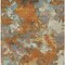 Homeroots 10' X 14' Copper And Orange Abstract Washable Indoor Outdoor Area Rug 609593 - alternate 7
