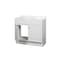 Zenith Products Bathroom Vanity Zenna Home Single White 36in W X 18in D X 35in H White RBC36WW - alternate 9