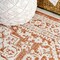 Jonathan Y Sinjuri Medallion Textured Weave Orange/Cream 3 ft. x 5 ft. Indoor/Outdoor Area Rug SMB101F-3 - alternate 7