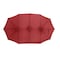 Pure Garden 15 ft Double Sun Patio Umbrella, Red, 12 Steel Ribs, 1.9 in Dia Steel Pole, Easy Crank Lift 50-LG1282 - alternate 1