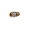 Reliance Worldwide Adapter, 1/2 in, Push-to-Connect x MNPT, Brass, 200 psi Pressure, 4PK U120LFA4 - alternate 4