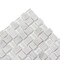 Apollo Tile 12x12 Bianco Carrara Glass Marble Polished Floor and Wall Mosaic Tile 4.83 sqft/case, 5PK APLBL8804CAA - alternate 8