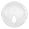 Empress PET Strawless Lid 98MM 4 in Fits 12oz Squat - 24oz PET Cups, 1000PK EPETSIPLID - alternate 2