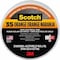3M Vinyl Electrical Tape, 35, Scotch, 3/4 in W x 66 ft L, 7 mil thick, Orange 10869 - alternate 1