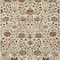 Homeroots 3' X 5' Ivory Brown And Red Floral Washable Indoor Outdoor Area Rug 603419 - alternate 5