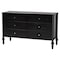 Baxton Studio Denita Bedroom Set, Black, Twin 271-14730-14742-14738-14738-ZORO - alternate 7