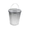 Mytee Products 4Pcs 4 Gallon Steel Galvanized Garbage Trash Can w/ Lid Ideal for Trailers, 4PK TRC-4GALx4 - alternate 8