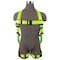 Safewaze Arc Flash Full Body Harness DE 1D, DE MB Torso, DE QC Chest/Legs 3X SW77225-UT3QC-3X - alternate 1