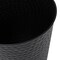 Happimess Axel Modern Minimalist Hammered Steel 2-Gallon Wastebasket, Matte Black HPM1110A - alternate 5
