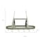 Homeroots Slate Gray Kitchen Island Metal Ceiling Light 651662 - alternate 4